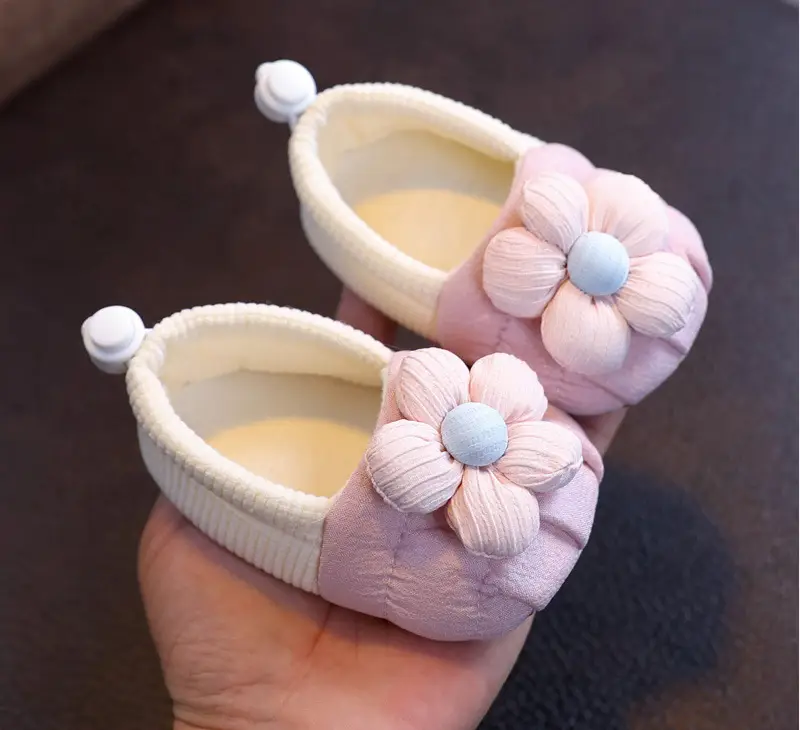 Baby Shoes for Girls Small Month Old Cotton Waterproof — feature 18