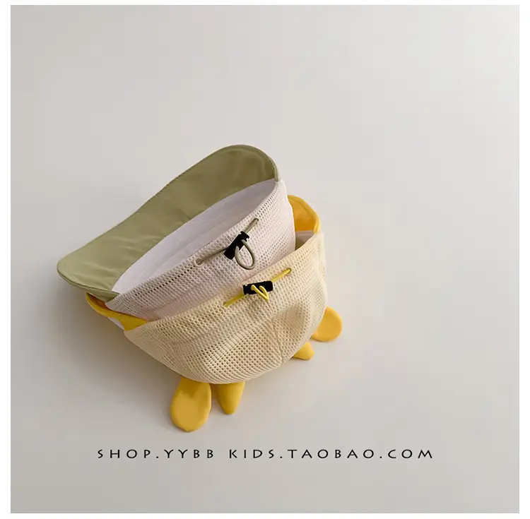 Baby Hat with Duck Tails and Heart Pattern — feature 10