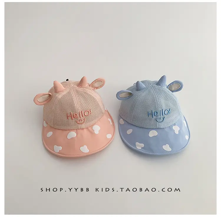 Baby Hat with Duck Tails and Heart Pattern — feature 13