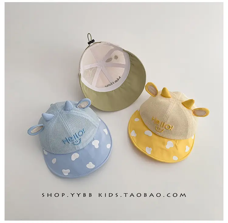 Baby Hat with Duck Tails and Heart Pattern — feature 8