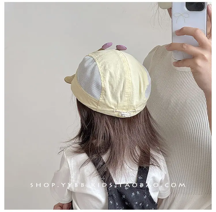 Baby Cap Sunshade with Mesh Cover for Boys Girls — feature 5