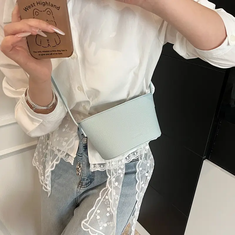 Red Korean Fashion Shoulder Bag for Women - Image 7