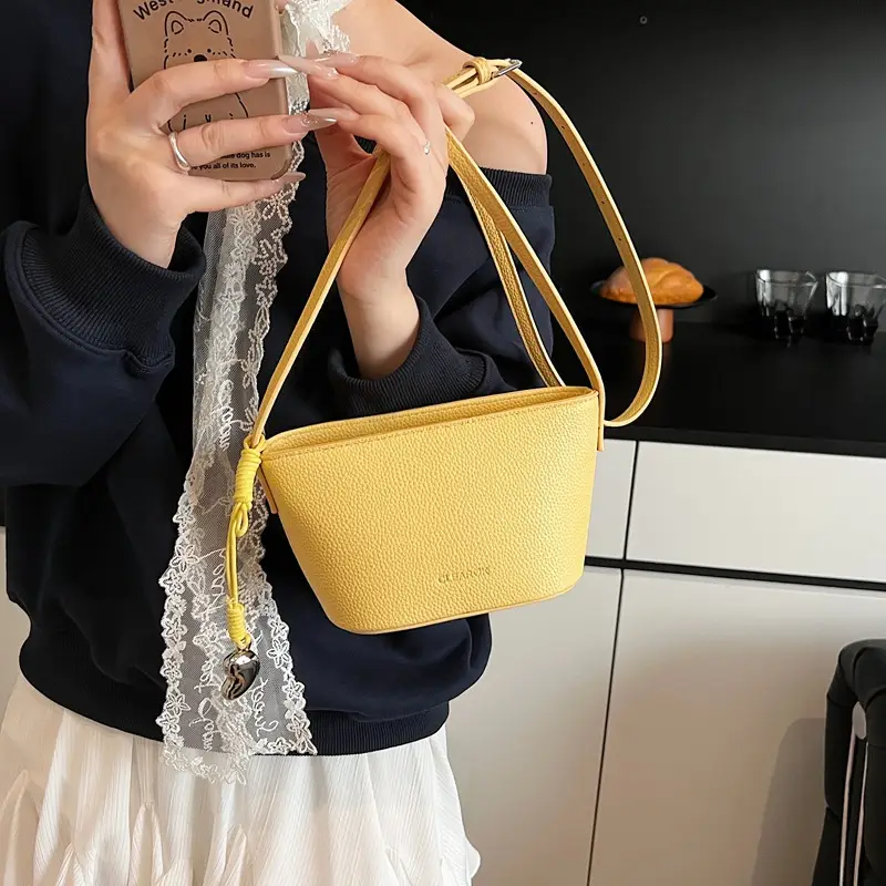 Red Korean Fashion Shoulder Bag for Women - Image 9