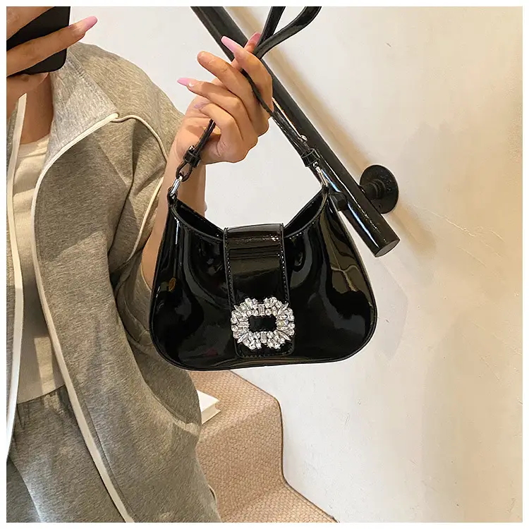 Pink Pearl Beaded Underarm Bag for Women — feature 18