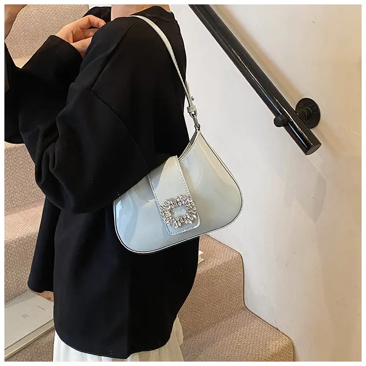 Pink Pearl Beaded Underarm Bag for Women — feature 21