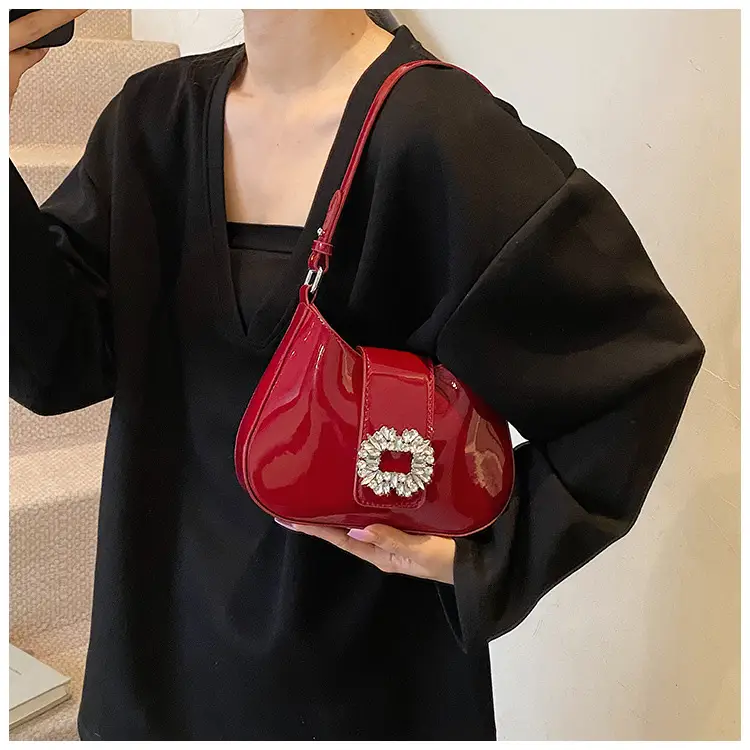 Pink Pearl Beaded Underarm Bag for Women — feature 29