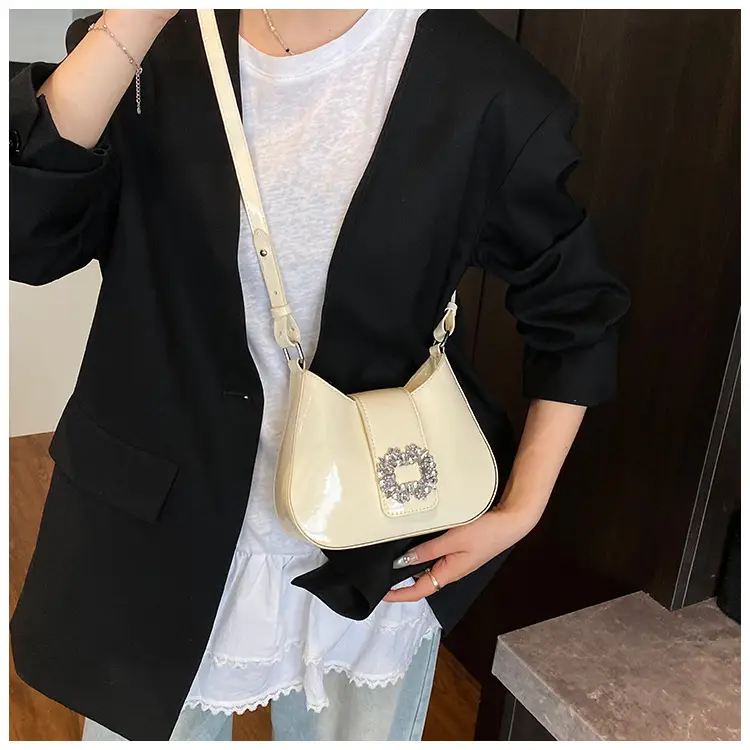 Pink Pearl Beaded Underarm Bag for Women — feature 40