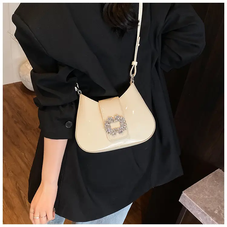 Pink Pearl Beaded Underarm Bag for Women — feature 42
