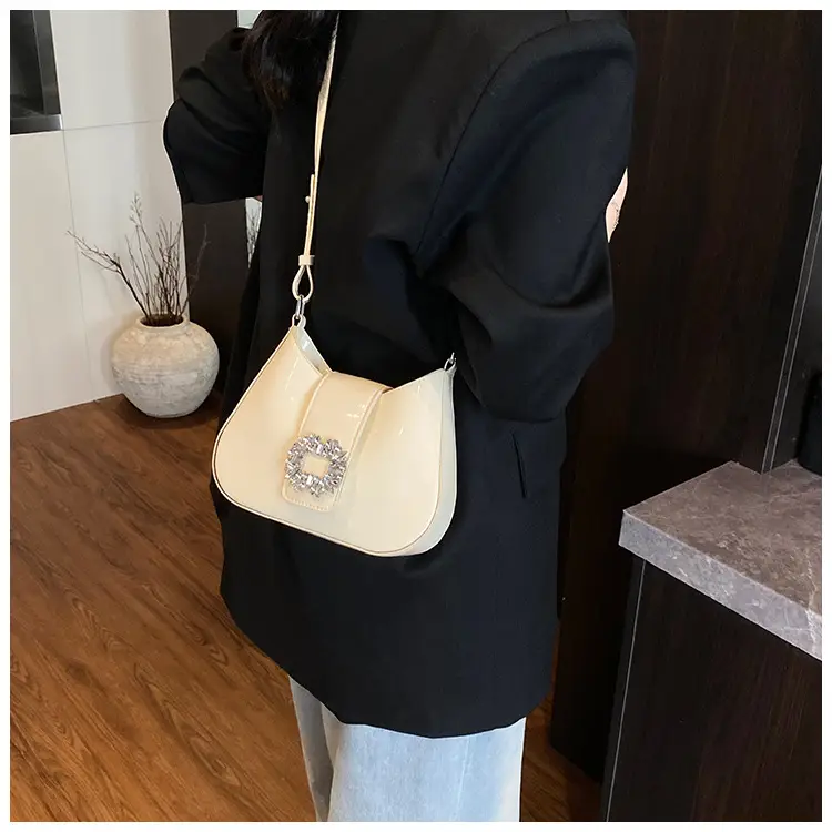 Pink Pearl Beaded Underarm Bag for Women — feature 43