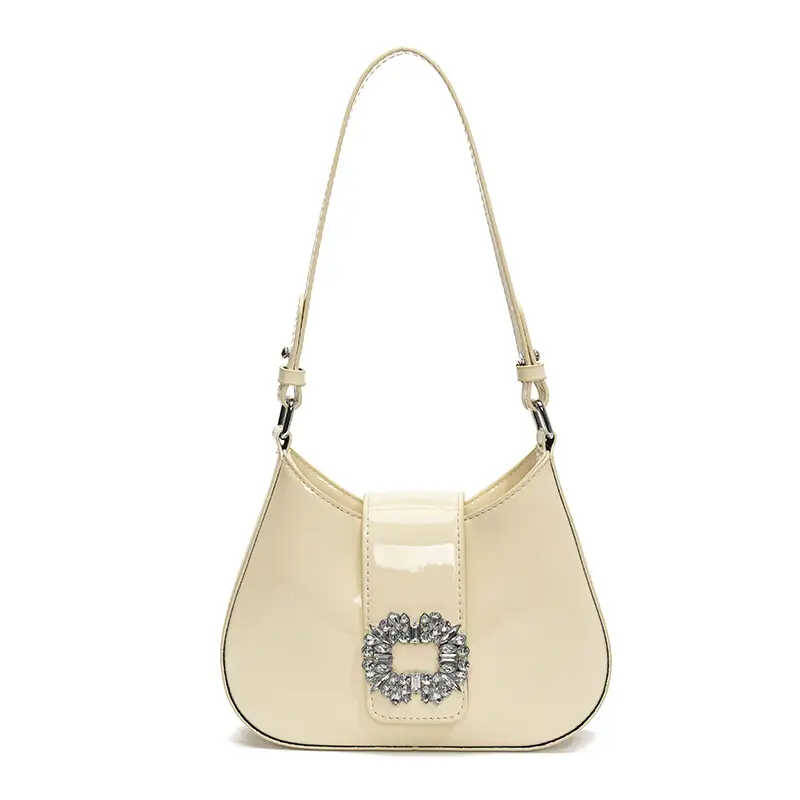 Pink Pearl Beaded Underarm Bag for Women - Image 6