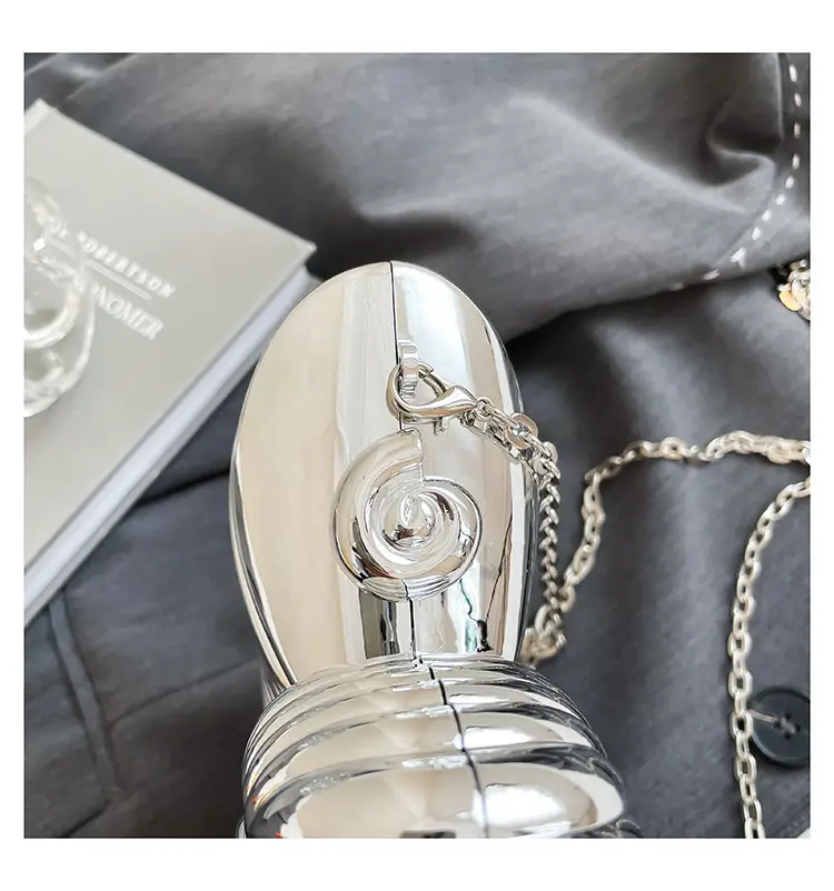 Golden Acrylic Crossbody Clutch Bag for Women — feature 10