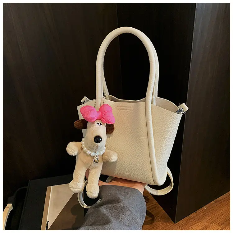 Women's Cross-Border Handheld Bucket Bag with Cute Doll Decor — feature 17