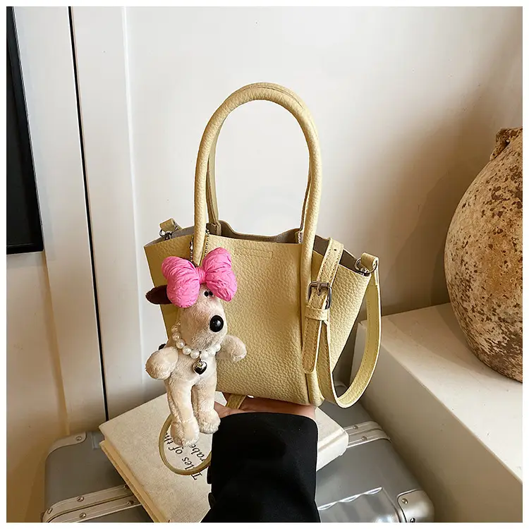 Women's Cross-Border Handheld Bucket Bag with Cute Doll Decor — feature 25