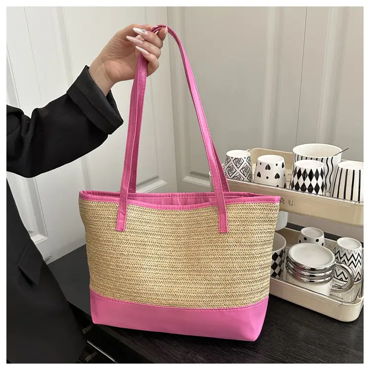 Casual Straw Woven Large Bag for Women — feature 12