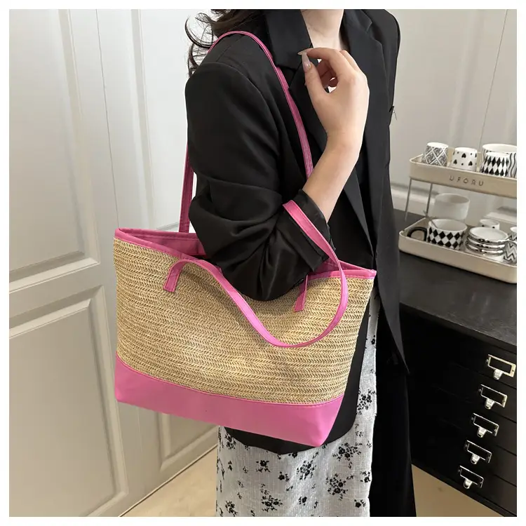 Casual Straw Woven Large Bag for Women — feature 14