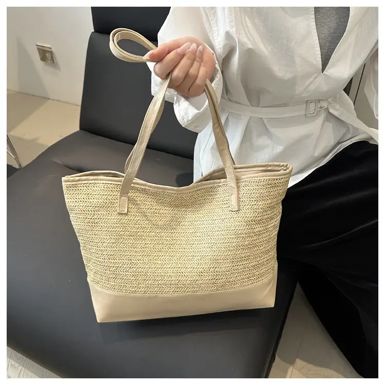 Casual Straw Woven Large Bag for Women — feature 15