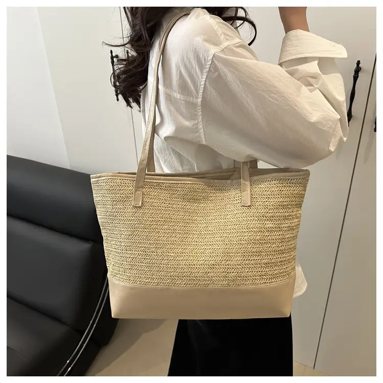 Casual Straw Woven Large Bag for Women — feature 16