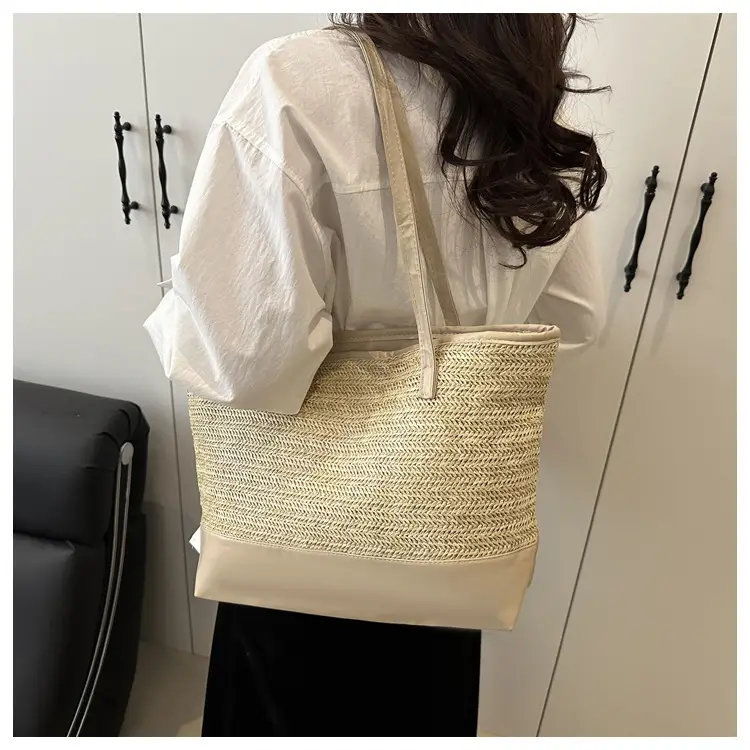 Casual Straw Woven Large Bag for Women — feature 17