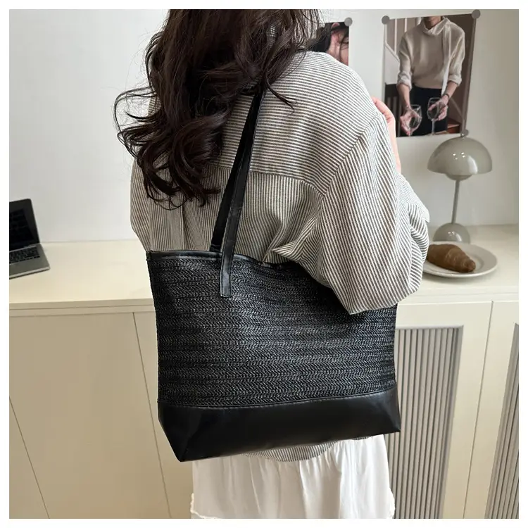 Casual Straw Woven Large Bag for Women — feature 22