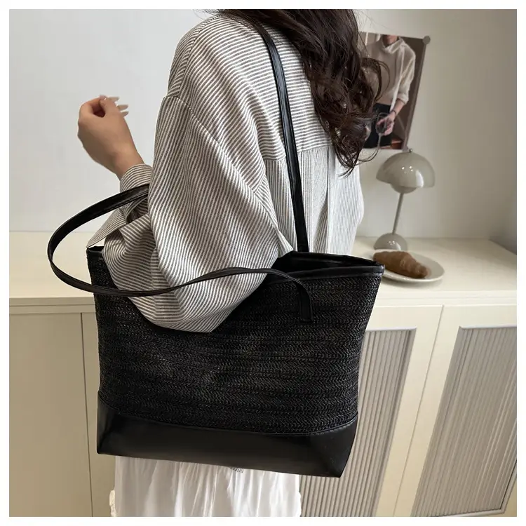 Casual Straw Woven Large Bag for Women — feature 23