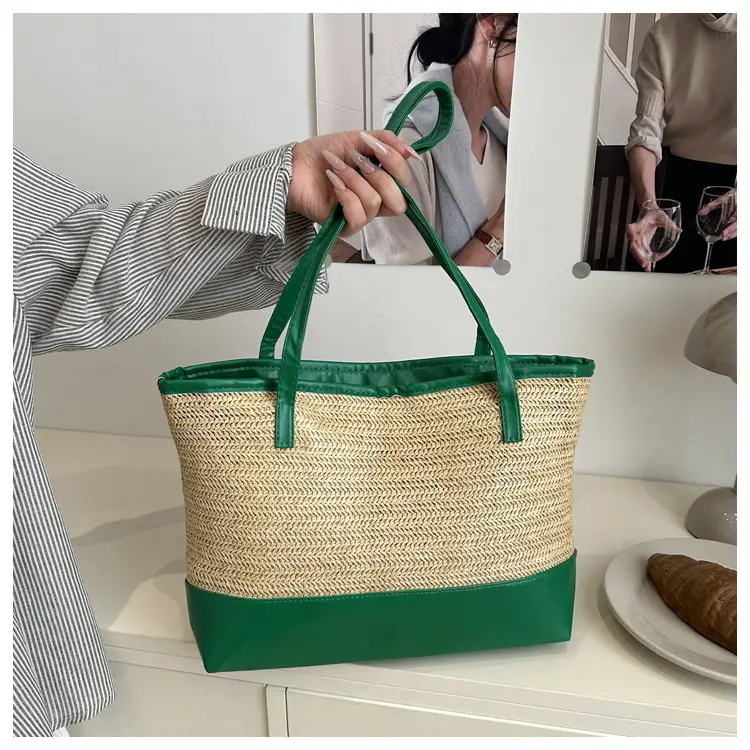 Casual Straw Woven Large Bag for Women — feature 24