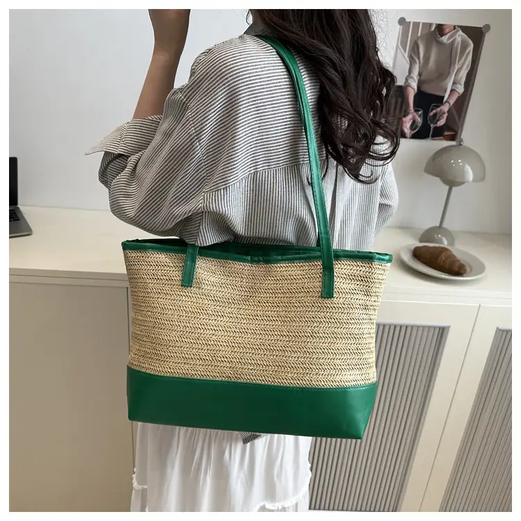 Casual Straw Woven Large Bag for Women — feature 26