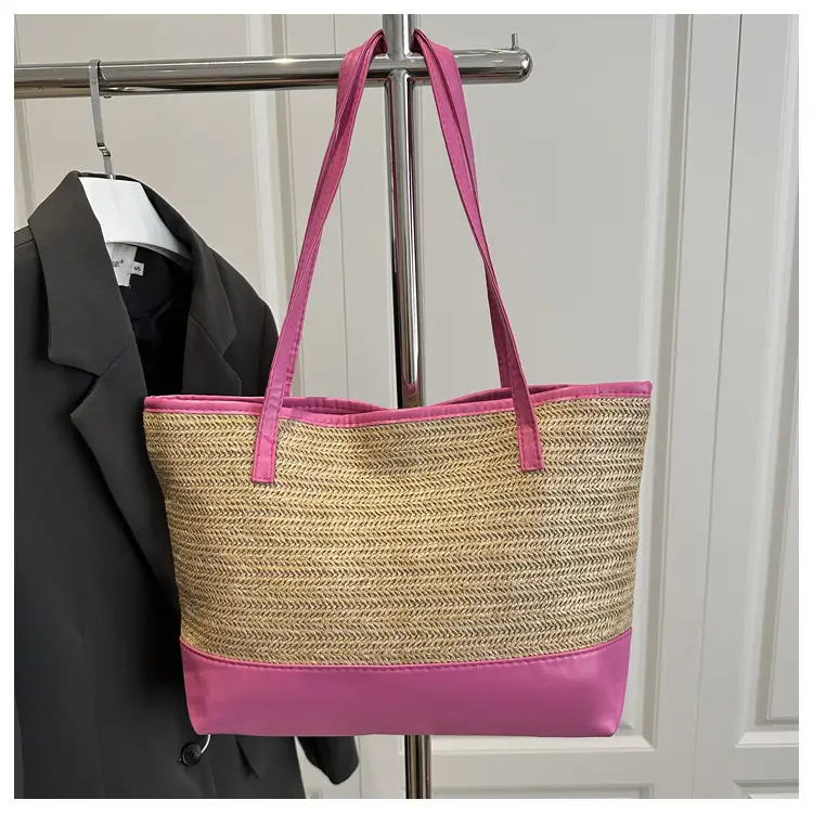 Casual Straw Woven Large Bag for Women — feature 28