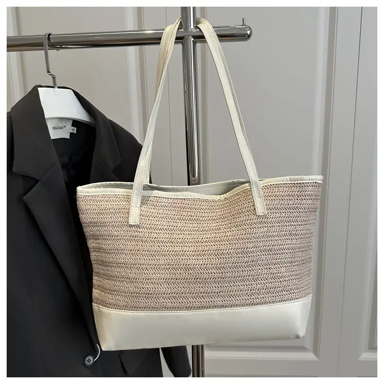 Casual Straw Woven Large Bag for Women — feature 30