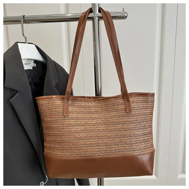 Casual Straw Woven Large Bag for Women — feature 31