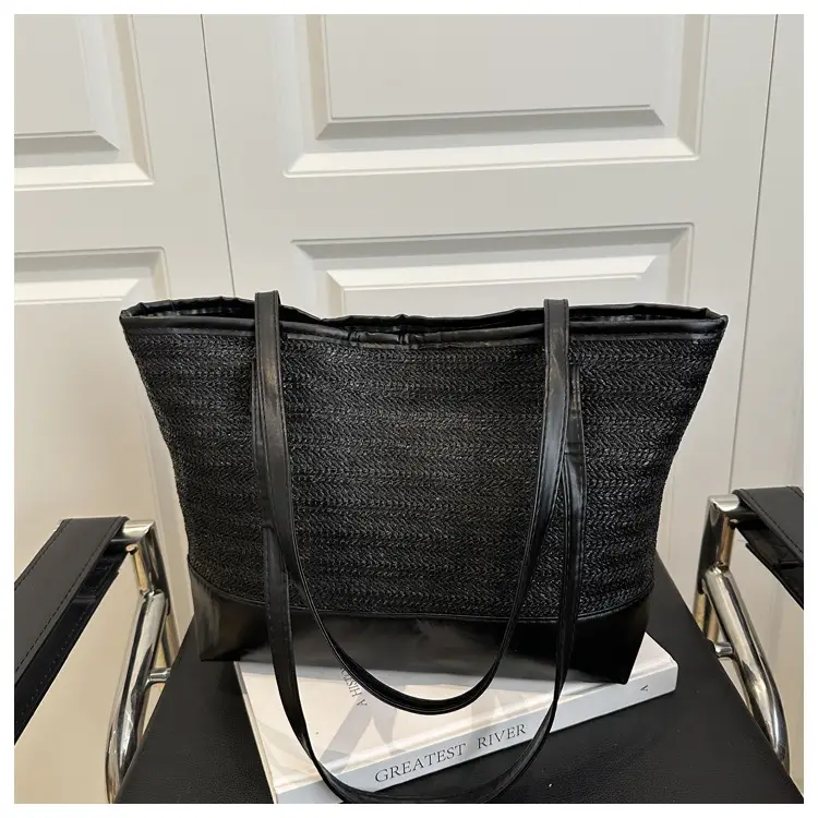 Casual Straw Woven Large Bag for Women — feature 35