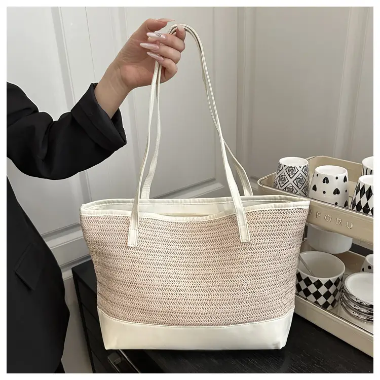 Casual Straw Woven Large Bag for Women — feature 9