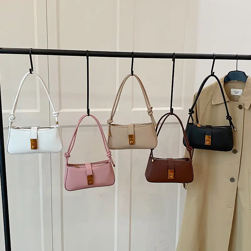Korean Style Beige Crossbody Bag for Women - Image 9
