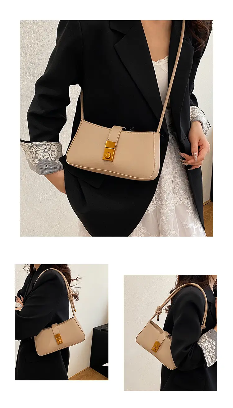 Korean Style Beige Crossbody Bag for Women — feature 18