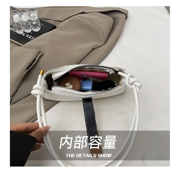 Korean Style Beige Crossbody Bag for Women — feature 2