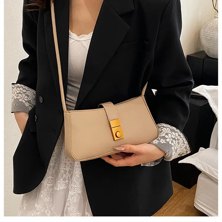 Korean Style Beige Crossbody Bag for Women — feature 7