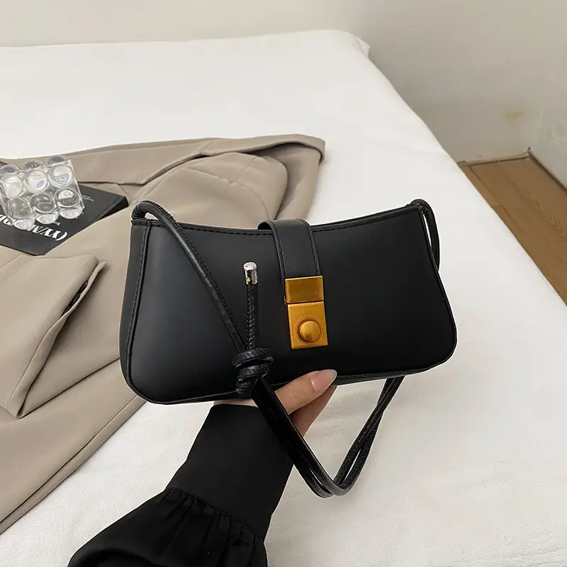 Korean Style Beige Crossbody Bag for Women - Image 2