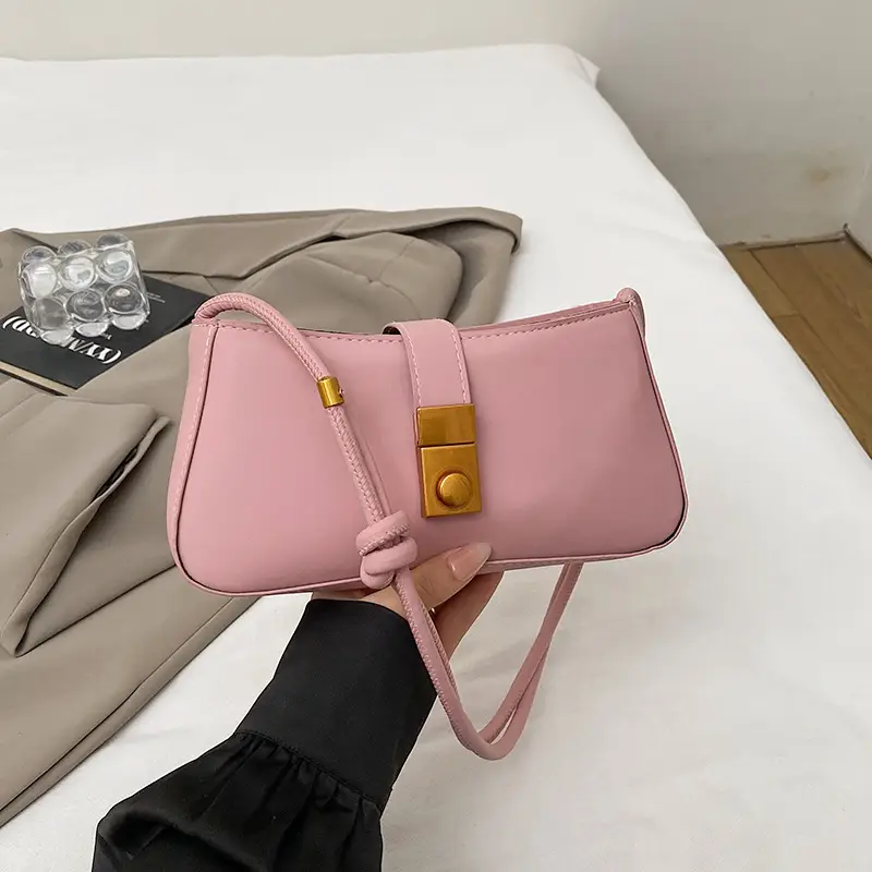 Korean Style Beige Crossbody Bag for Women - Image 5