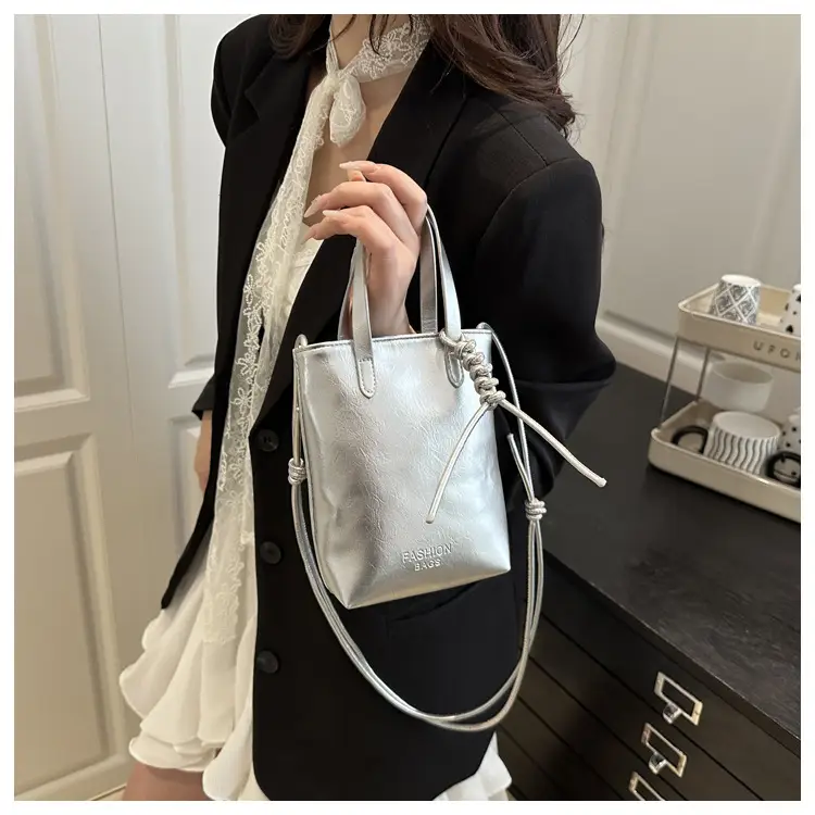 Red Textured Shoulder Bag for Women 2025 — feature 14
