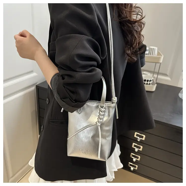 Red Textured Shoulder Bag for Women 2025 — feature 15