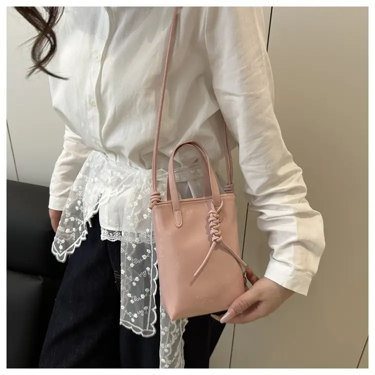 Red Textured Shoulder Bag for Women 2025 — feature 17