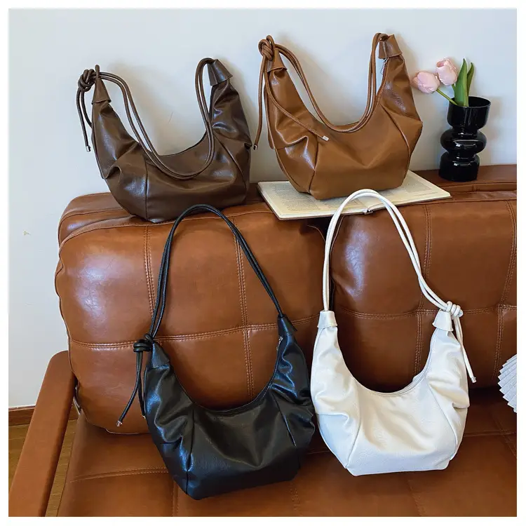 Retro Korean Style Brown Leather Handbag 2025 — feature 32