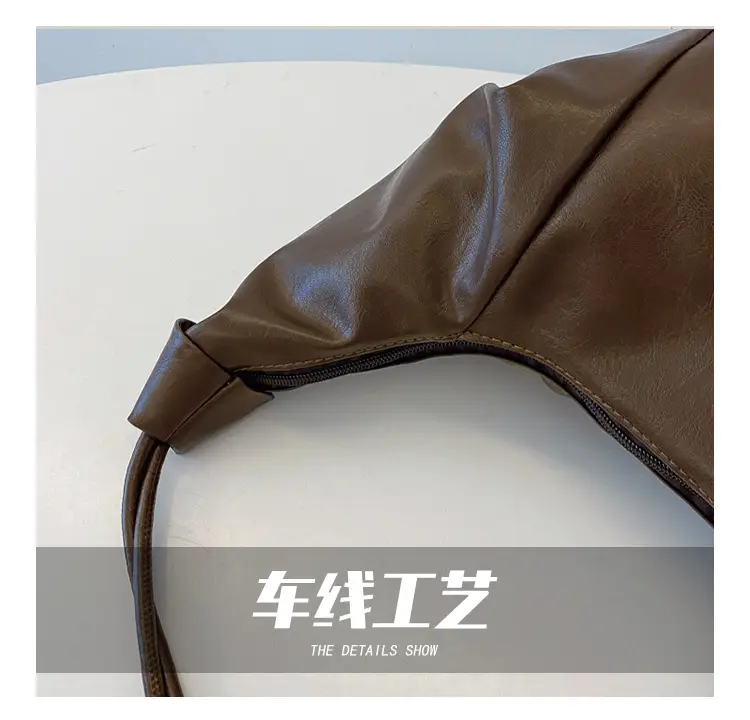 Retro Korean Style Brown Leather Handbag 2025 — feature 6