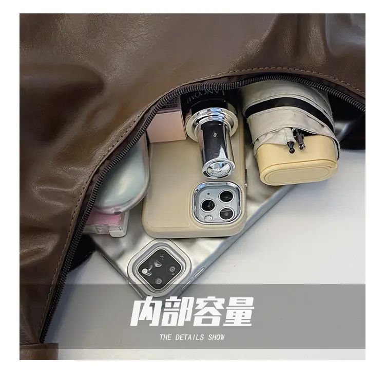 Retro Korean Style Brown Leather Handbag 2025 — feature 8