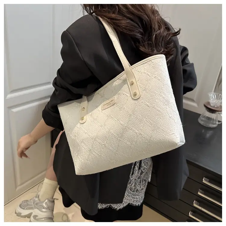Pink Quilted Women's Tote Bag 2025 New Style — feature 16