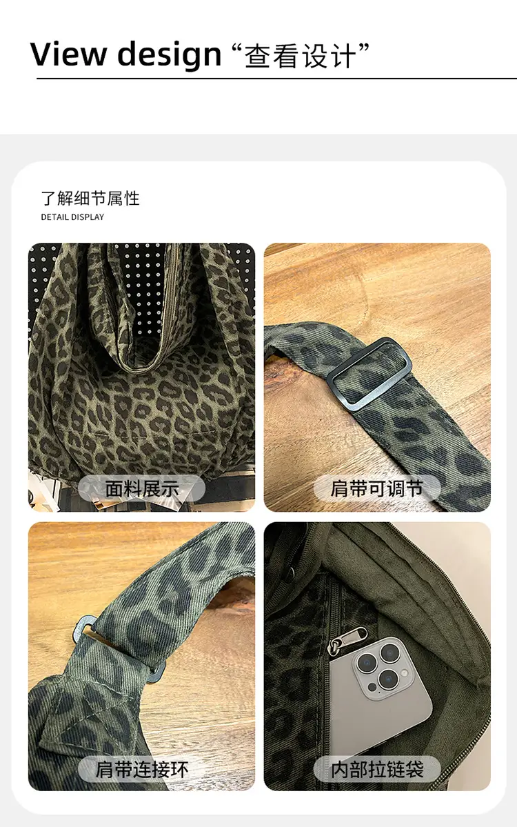 Women's Camo Crossbody Bag Large Capacity 2025 — feature 3