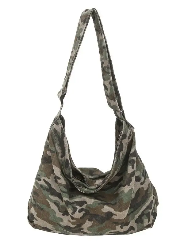 Camouflage Crossbody Bag Large Capacity Women Casual - Image 9