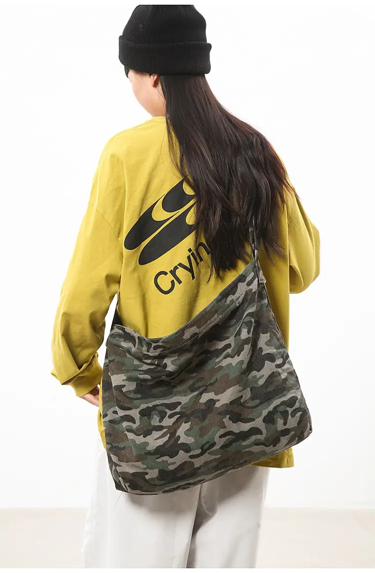 Camouflage Crossbody Bag Large Capacity Women Casual — feature 13