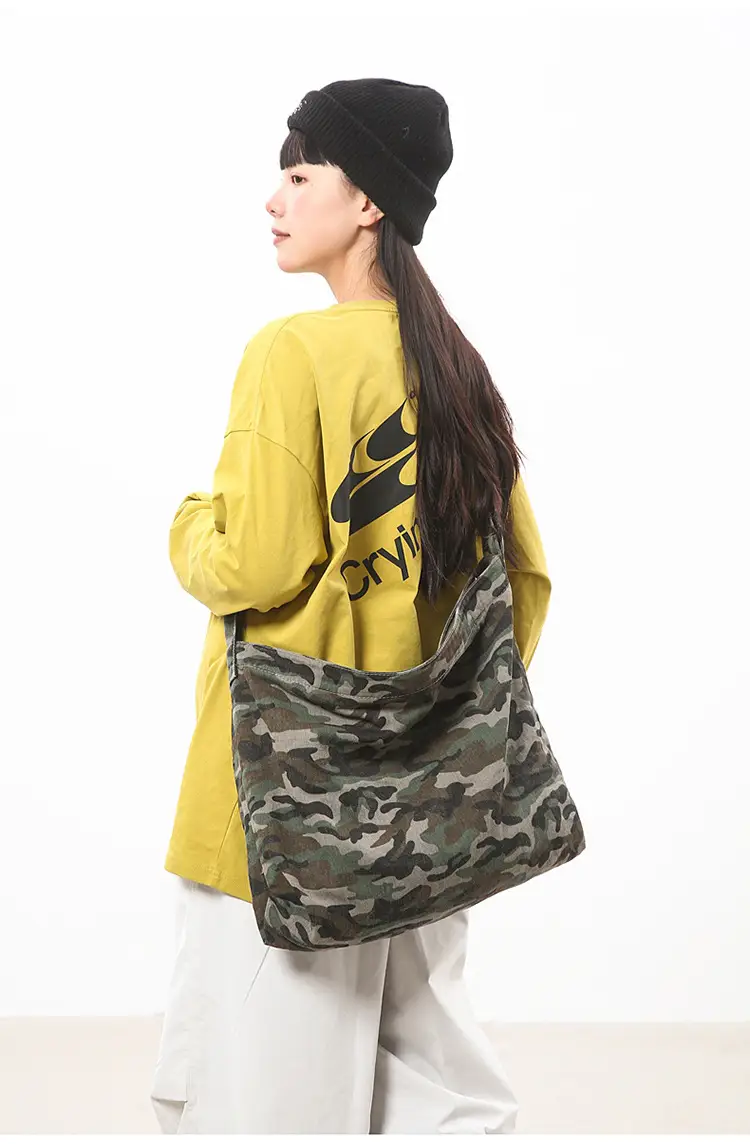 Camouflage Crossbody Bag Large Capacity Women Casual — feature 14