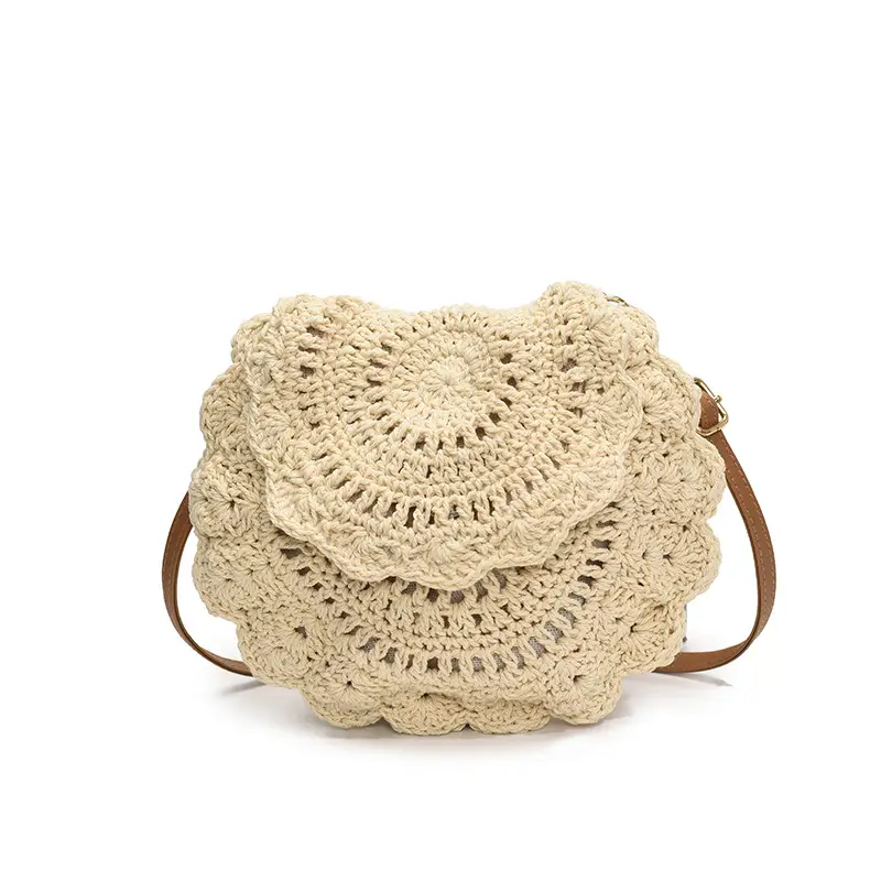 Women's Knitted Crossbody Bag for Summer Vacation - Image 7