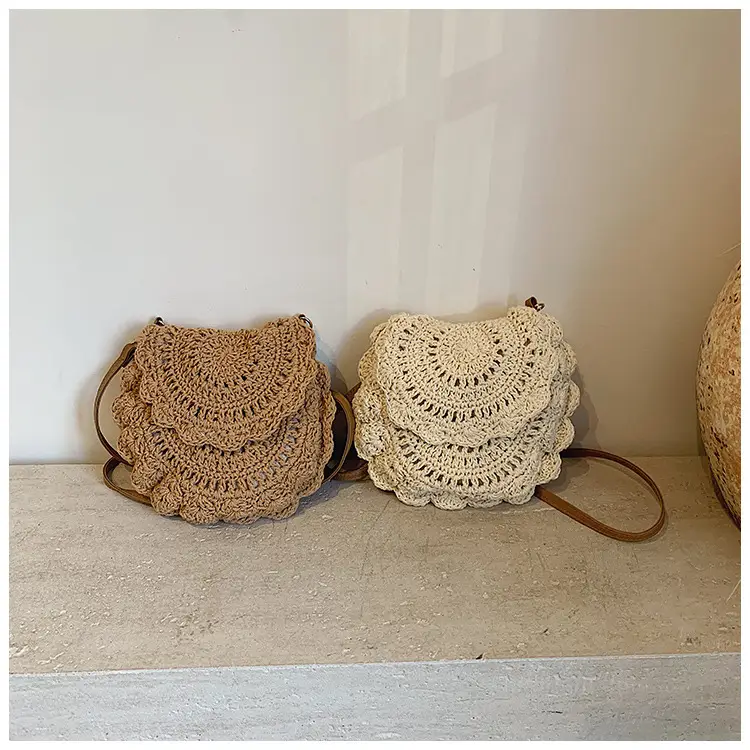 Women's Knitted Crossbody Bag for Summer Vacation — feature 10